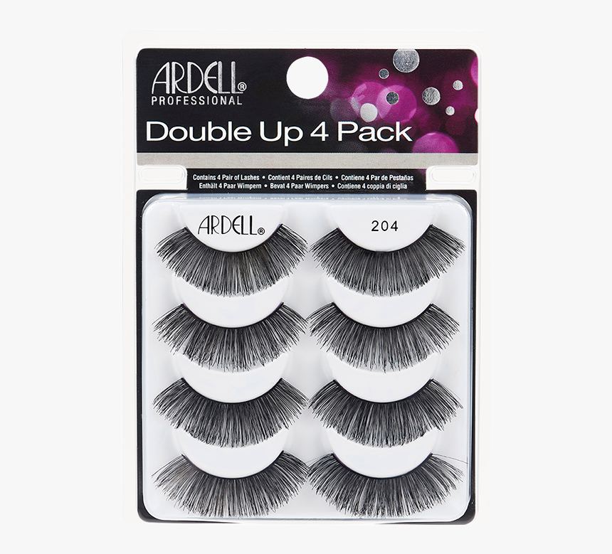 Ardell Double Up Strip Lashes - Ardell Double Up 4 Pack, HD Png Download, Free Download