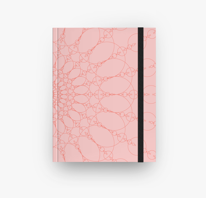 Caderno Círculo Fractal Rosa De Sandro Miccolina , - Art Paper, HD Png Download, Free Download