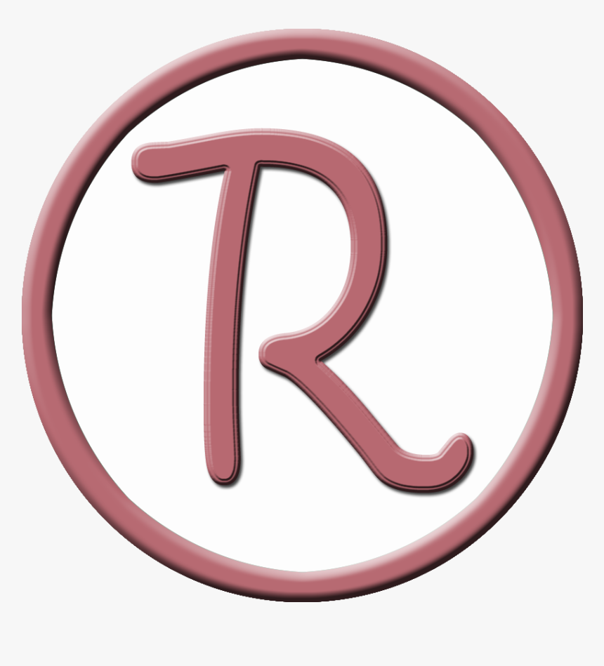 Capital R In Rose, HD Png Download, Free Download