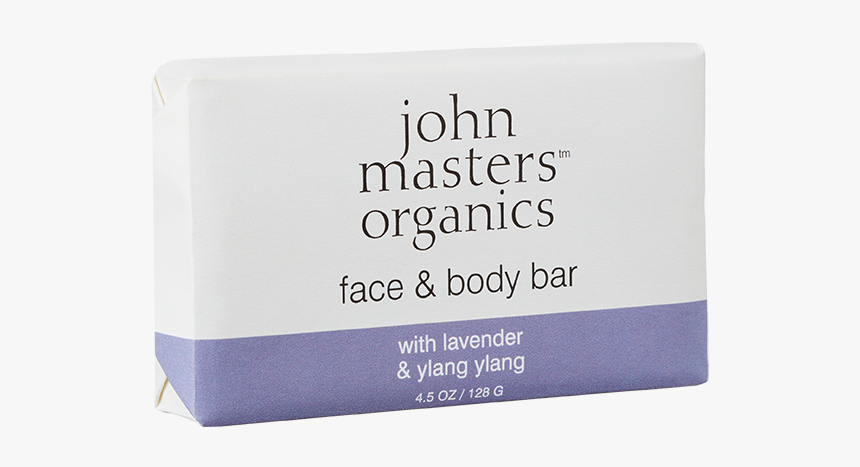 Face & Body Bar With Lavender & Ylang Ylang - John Masters Organics, HD Png Download, Free Download