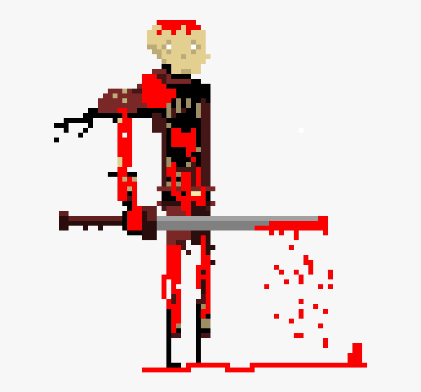 Deadly Skeleton Warrior , Png Download - Pixel Skeleton Png, Transparent Png, Free Download