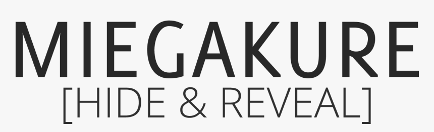 Miegakure - Miegakure Logo, HD Png Download, Free Download