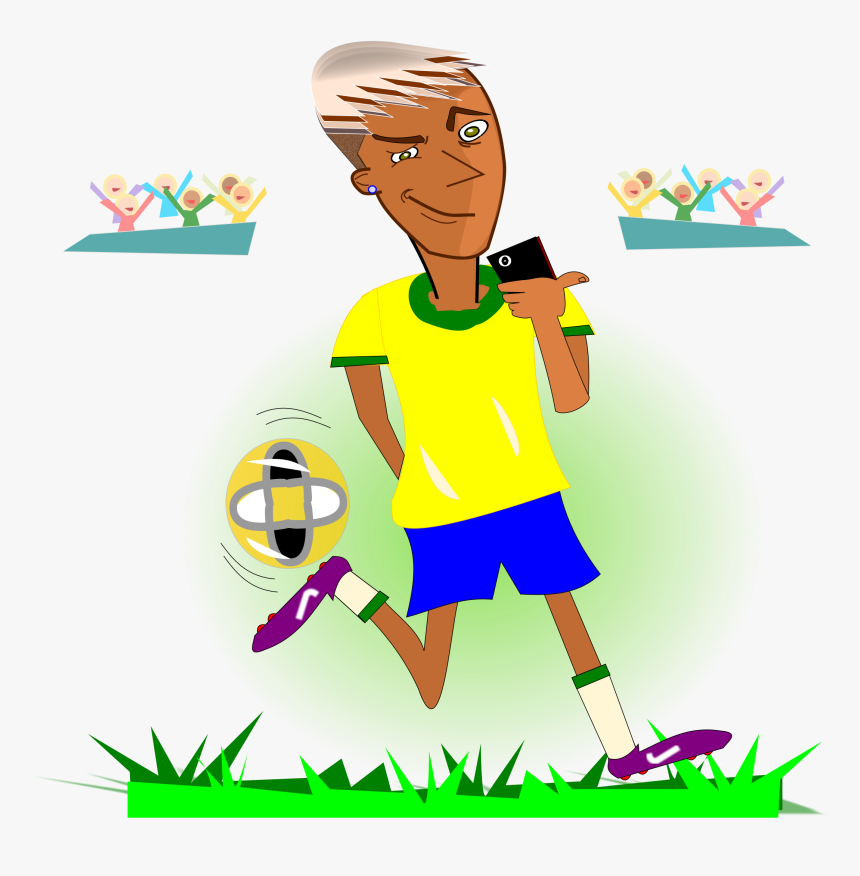 Bom De Bola - Neymar Clip Art, HD Png Download, Free Download