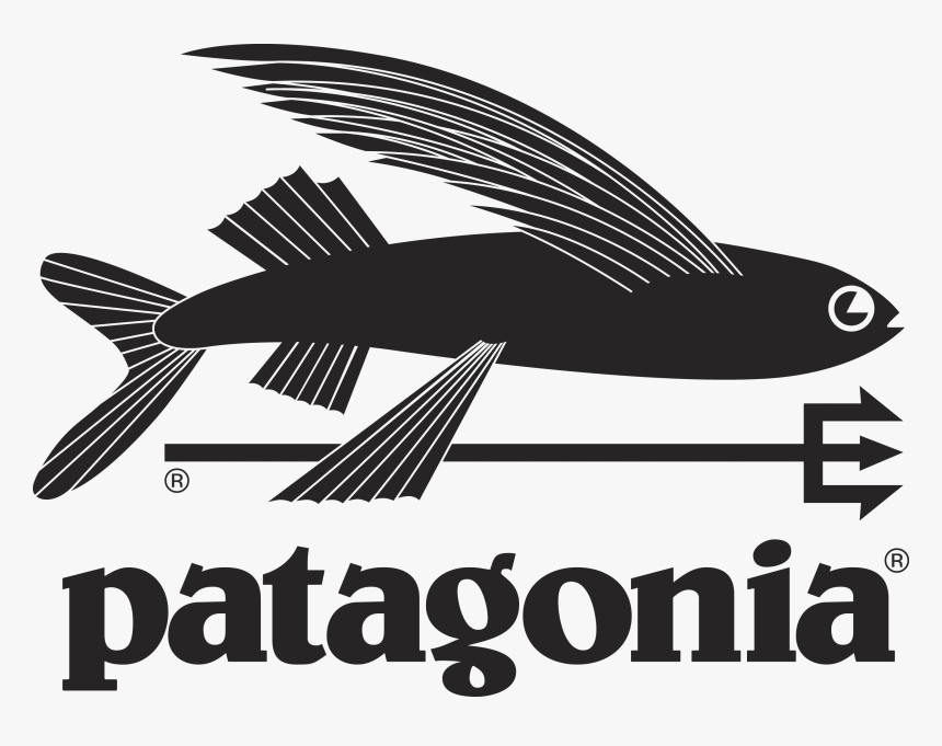 Patagonia Flying Fish Logo, HD Png Download, Free Download