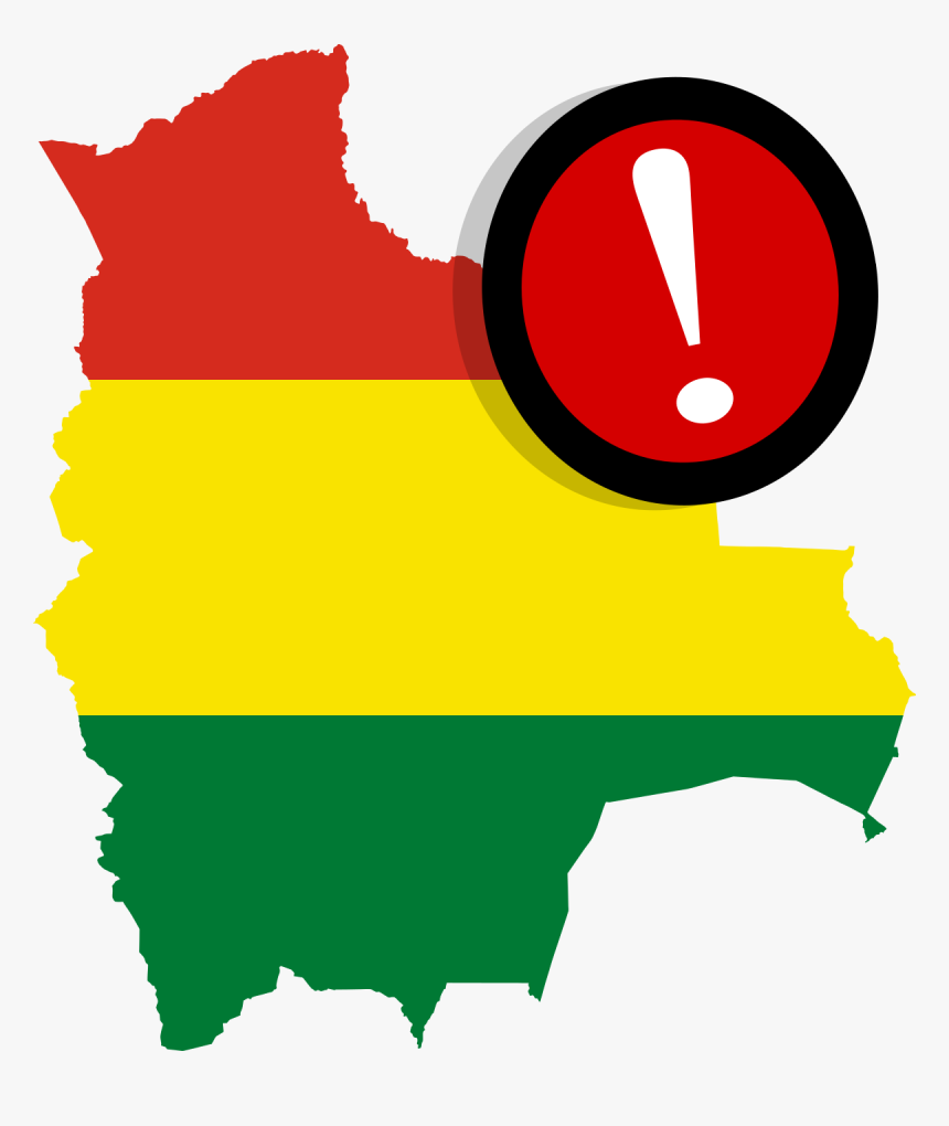 Bolivia Flag Map Png, Transparent Png, Free Download