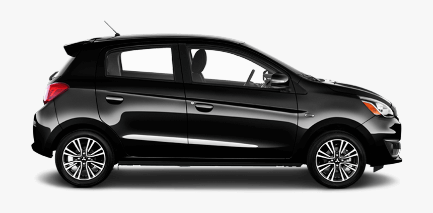 Mystic Black Metallic - Mitsubishi Mirage 2018 Black, HD Png Download, Free Download