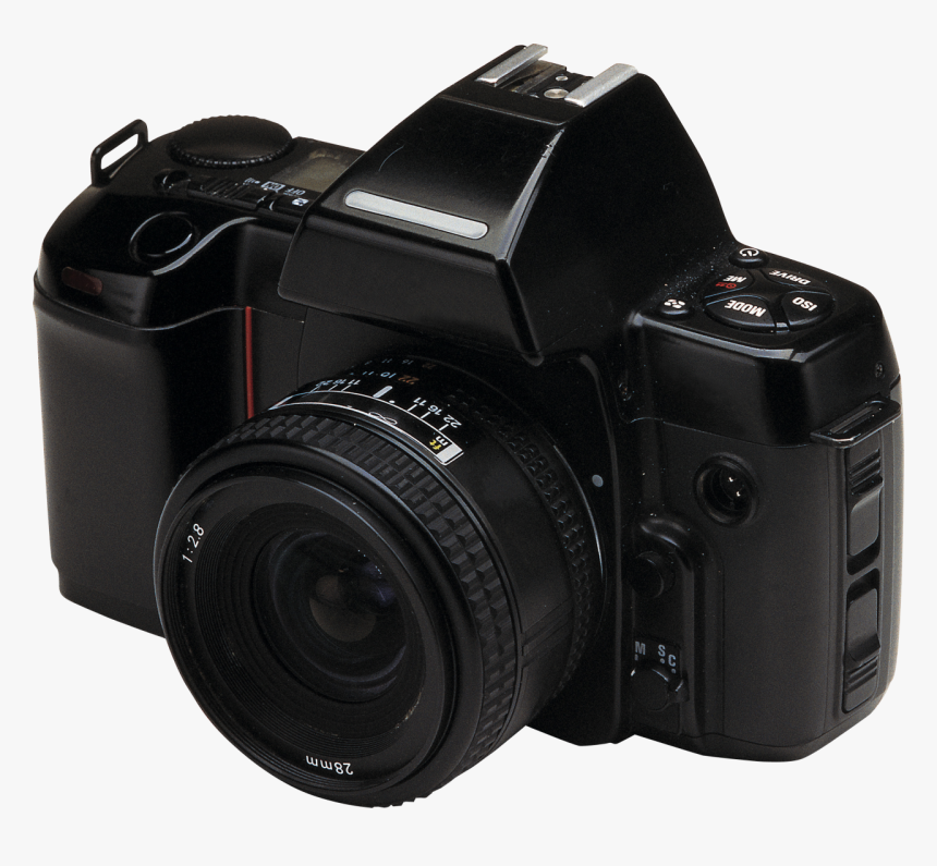 Digital Photo Camera Png Image - D5000 With 35mm 1.8, Transparent Png, Free Download