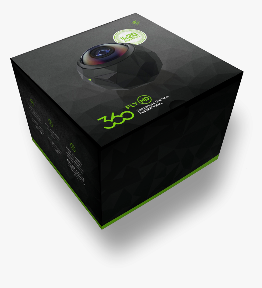 360fly Hd - Box, HD Png Download, Free Download