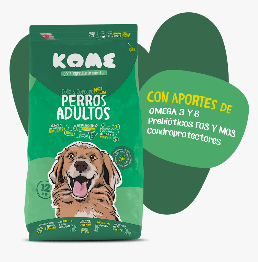 Pienso Kome Perro Adulto, HD Png Download, Free Download