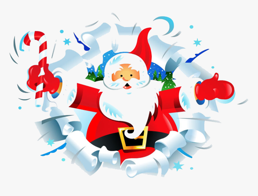 Free Christmas Images Santa, HD Png Download, Free Download