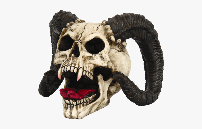 Skull With Vampire Teeth, HD Png Download, Free Download