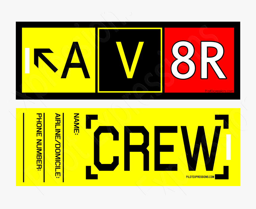 Flight Crew Sticker, HD Png Download, Free Download