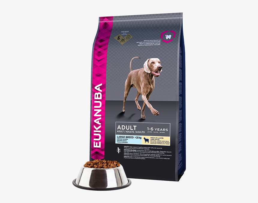 Eukanuba Adult Dry Dog Food For Large Breed Lamb & - Eukanuba Lamb And Rice Large Breed, HD Png Download, Free Download