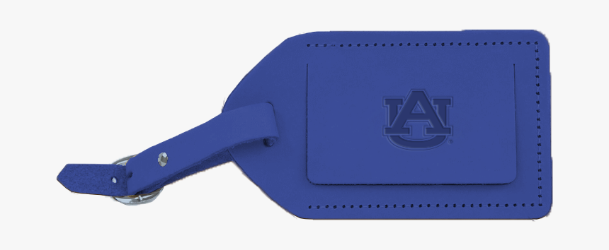 Auburn University Luggage Tag - Blue Leather Luggage Tags, HD Png Download, Free Download