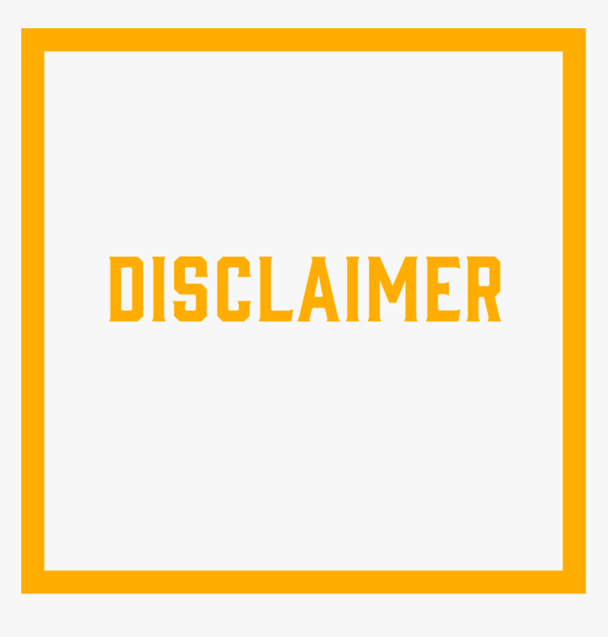 Squareframe Disclaimer - Printing, HD Png Download, Free Download