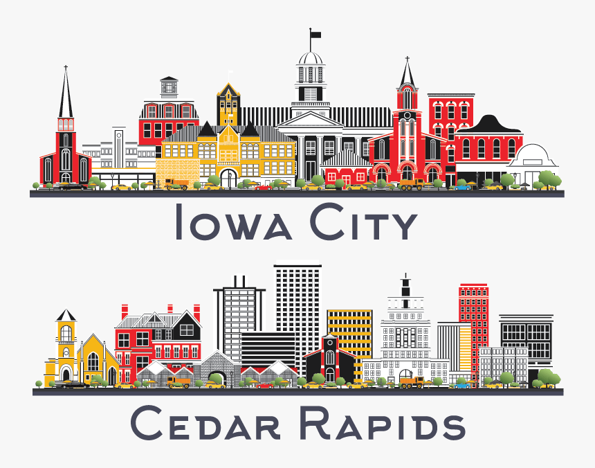 Expiredred Cross Cpr/aed &/or First Aid - Iowa City Iowa Skyline, HD Png Download, Free Download