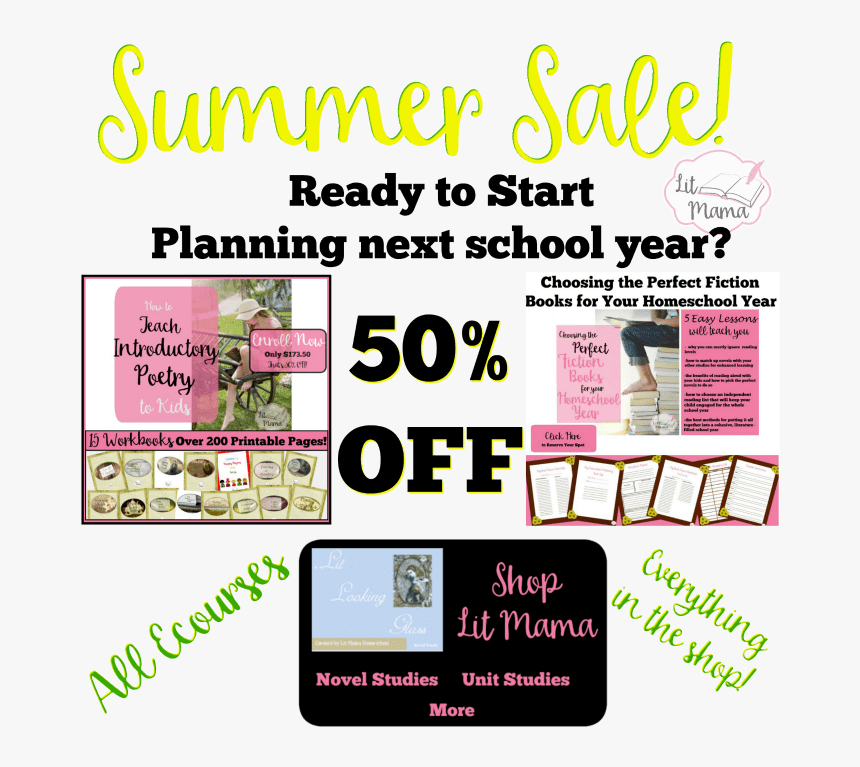 The Summer Sale At Lit Mama Offers 50% Off Courses, - Flyer, HD Png Download, Free Download
