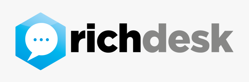Richdesk Logo Blue - Graphic Design, HD Png Download, Free Download