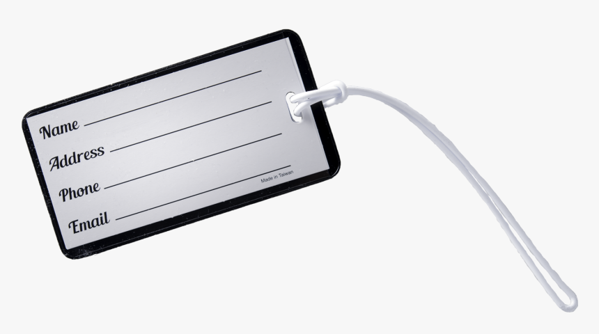 Signature Lightweight Luggage Tag - Display Device, HD Png Download, Free Download