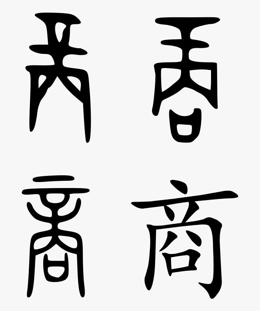 Shang Dynasty In Chinese Characters, HD Png Download, Free Download