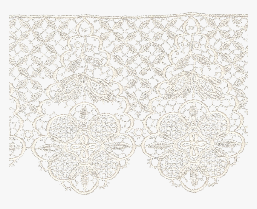 Renda Fundo Branco - Flores De Renda Png, Transparent Png - kindpng