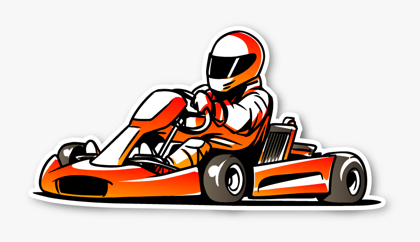 Go Kart Racing Icon Clipart , Png Download - Go Kart Clip Art, Transparent Png, Free Download