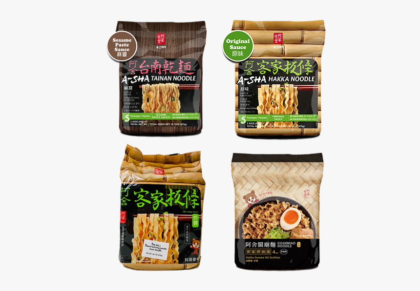 Asha Top Seller Ramen Sampler - Sha Tainan Sesame Flavour Noodle, HD Png Download, Free Download