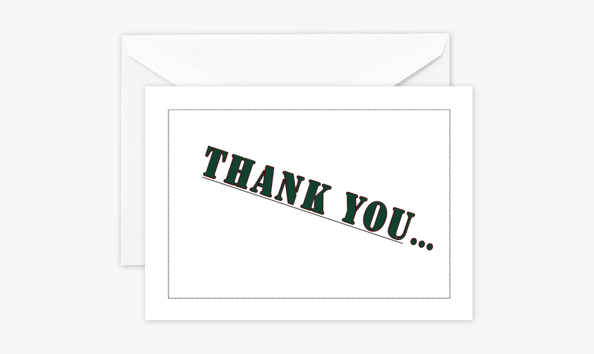 Thank You - Paper, HD Png Download, Free Download