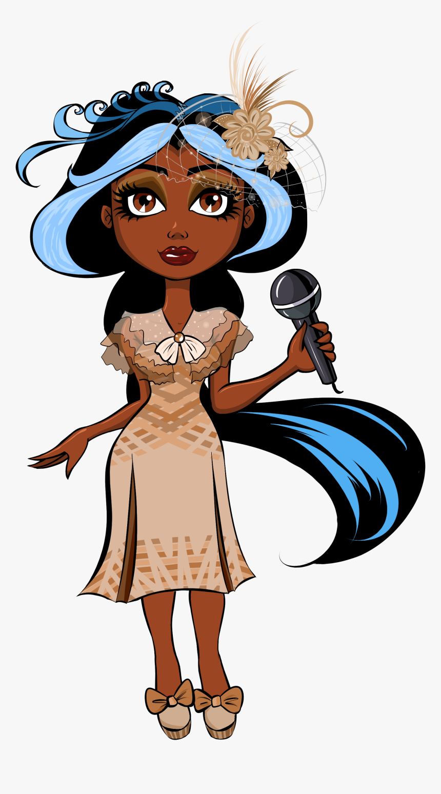 Alley As Ella Fitzgerald - Illustration, HD Png Download, Free Download