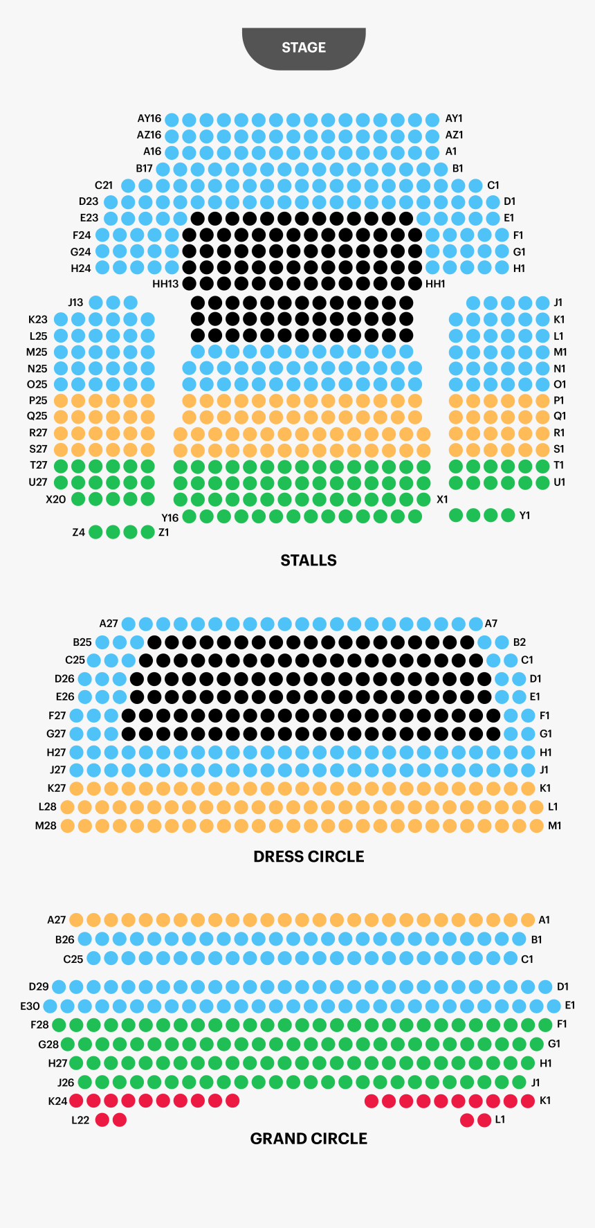 Aldywch Theatre Seating Plan - Aldwych Theatre Seating Plan Tina Turner, HD Png Download, Free Download