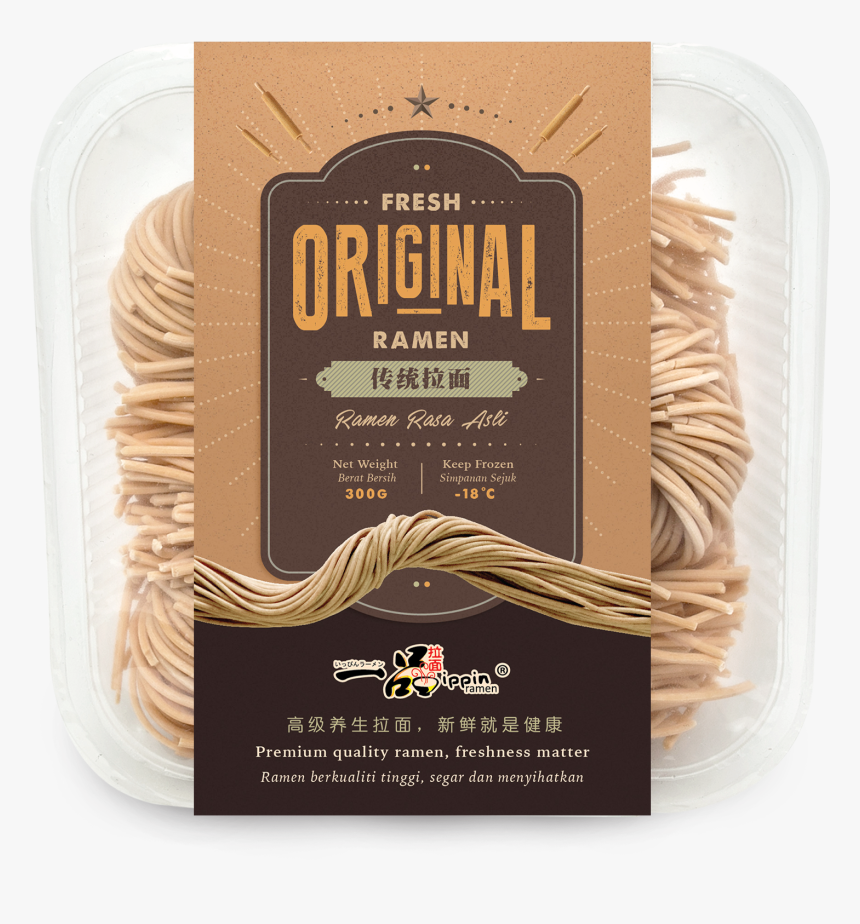 Malaysia 300g Halal Original Ramen Noodles Suitable - Fusilli, HD Png Download, Free Download