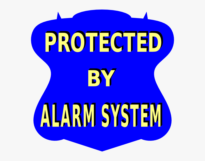 Alarm Sign Svg Clip Arts - Alarm Systems Clip Art, HD Png Download, Free Download