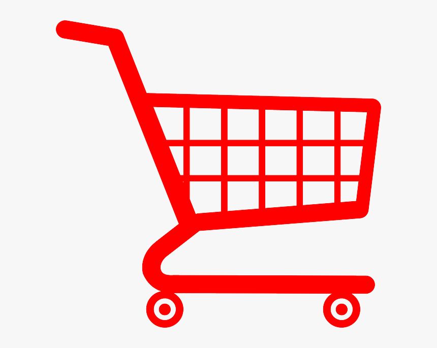 Red Shopping Basket Icon, HD Png Download, Free Download