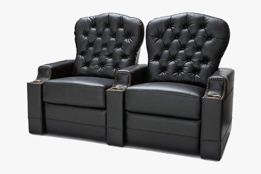 Seatcraft Imperial Leather Home Theater Seating Power - Loveseat, HD Png Download, Free Download