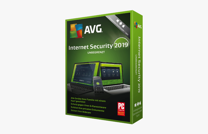 Avg Internet Security 2019, HD Png Download, Free Download