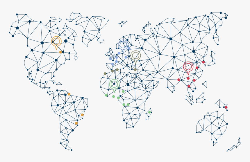 World Network Map Png, Transparent Png, Free Download