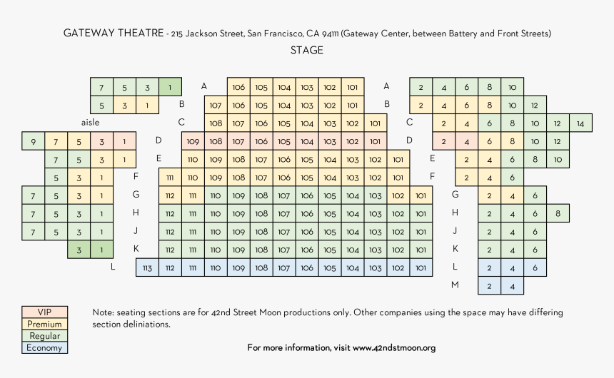 Gateway Theater San Francisco, HD Png Download, Free Download