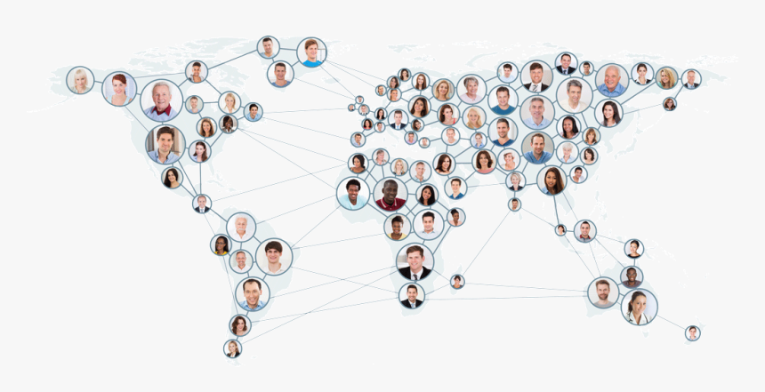 Global People Network Png, Transparent Png, Free Download