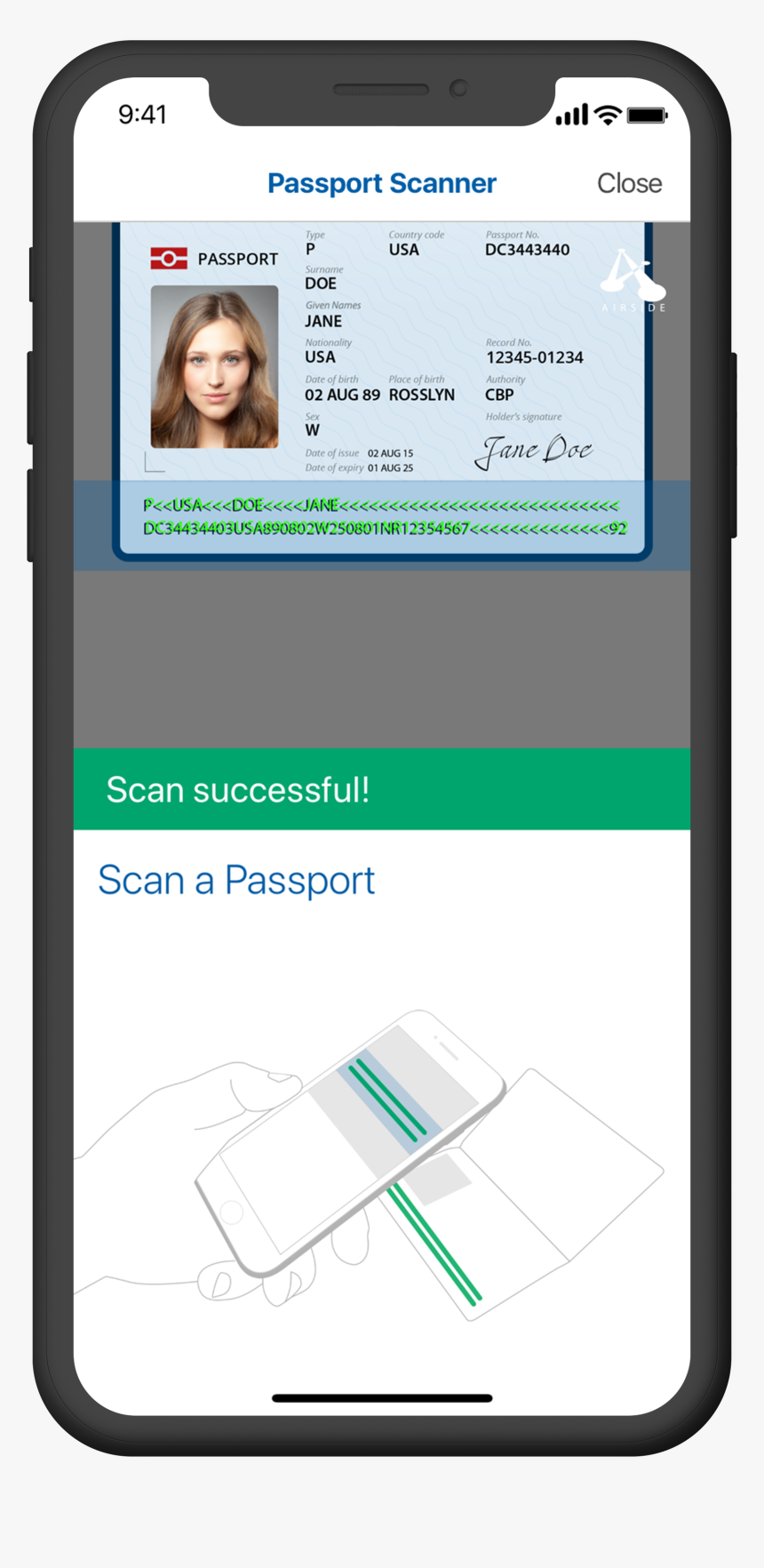 Mobile Passport, HD Png Download, Free Download