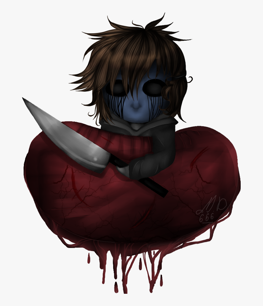 Kidney Drawing Evil - Eyeless Jack And Kidneys, HD Png Download, Free Download