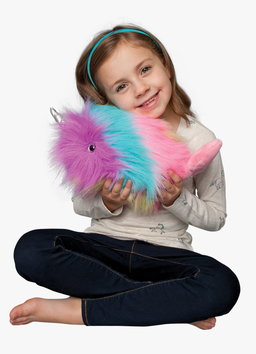 Bubbles Narwhal Rainbow Fuzzle , Png Download - Girl, Transparent Png, Free Download