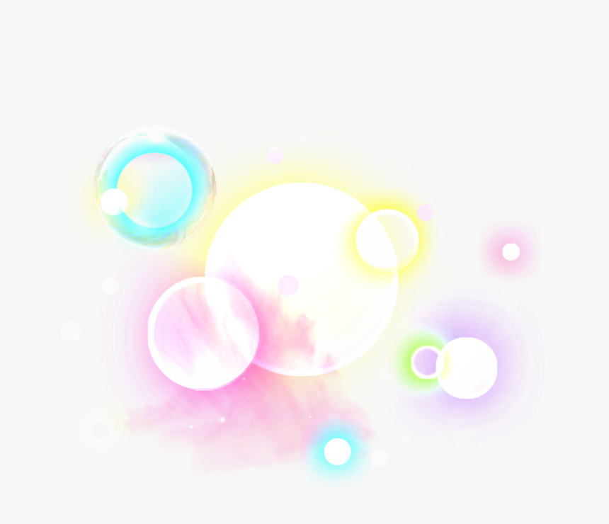 #bubbles #rainbow #rainbowbubbles - Circle, HD Png Download, Free Download