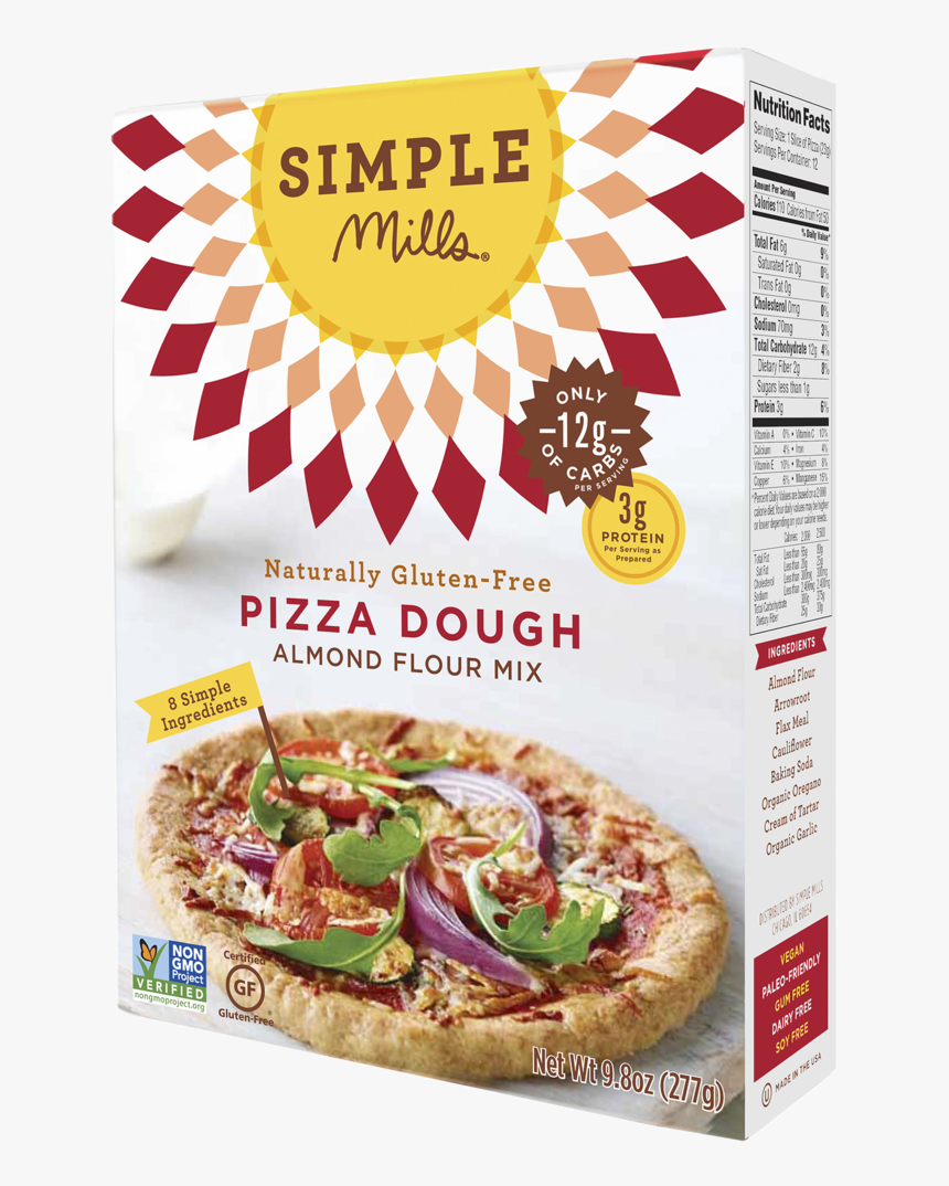 Simple Mills Almond Flour Pizza, HD Png Download, Free Download