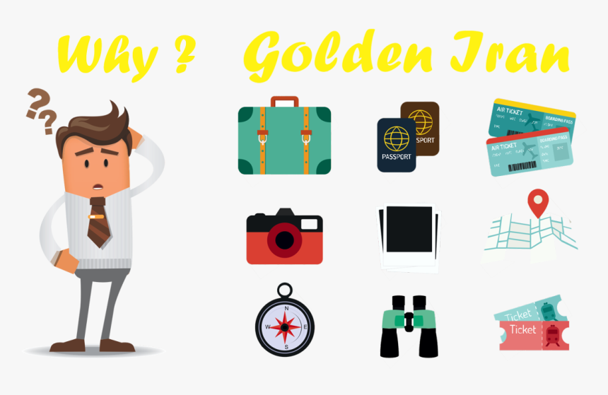 Golden Iran Agency Why - Confused Transparent Background, HD Png Download, Free Download
