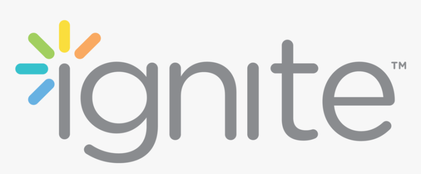 Ignite Logo 4c Gray Full - Acute Triangle, HD Png Download, Free Download
