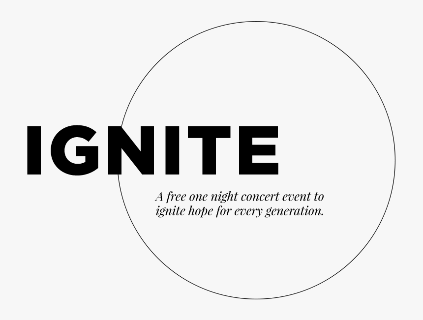 Ignitehopetext - Circle, HD Png Download, Free Download