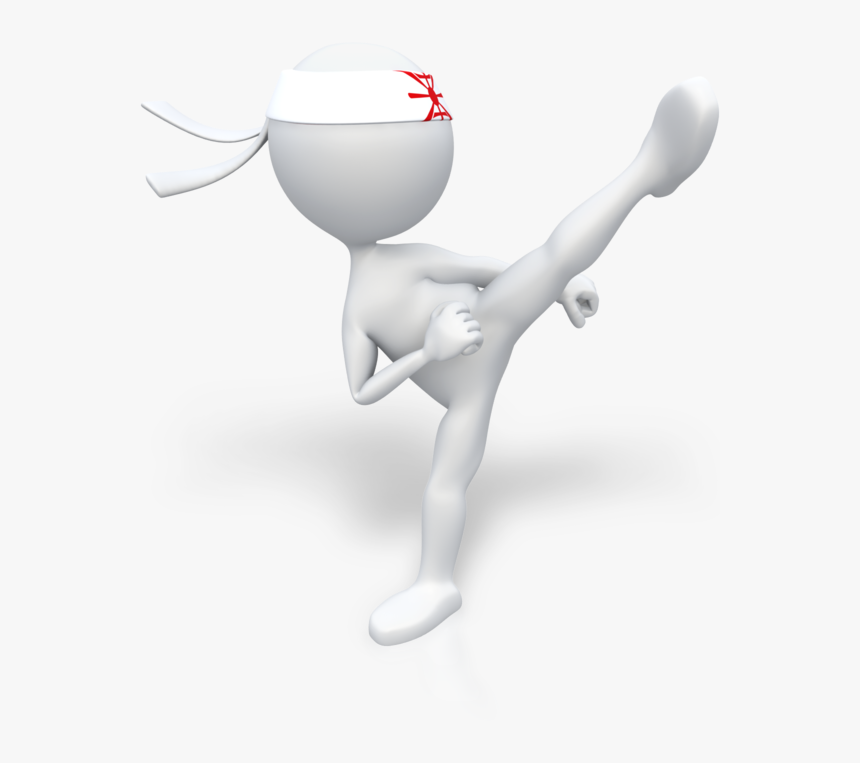 Stick Figure Kicking, HD Png Download, Free Download