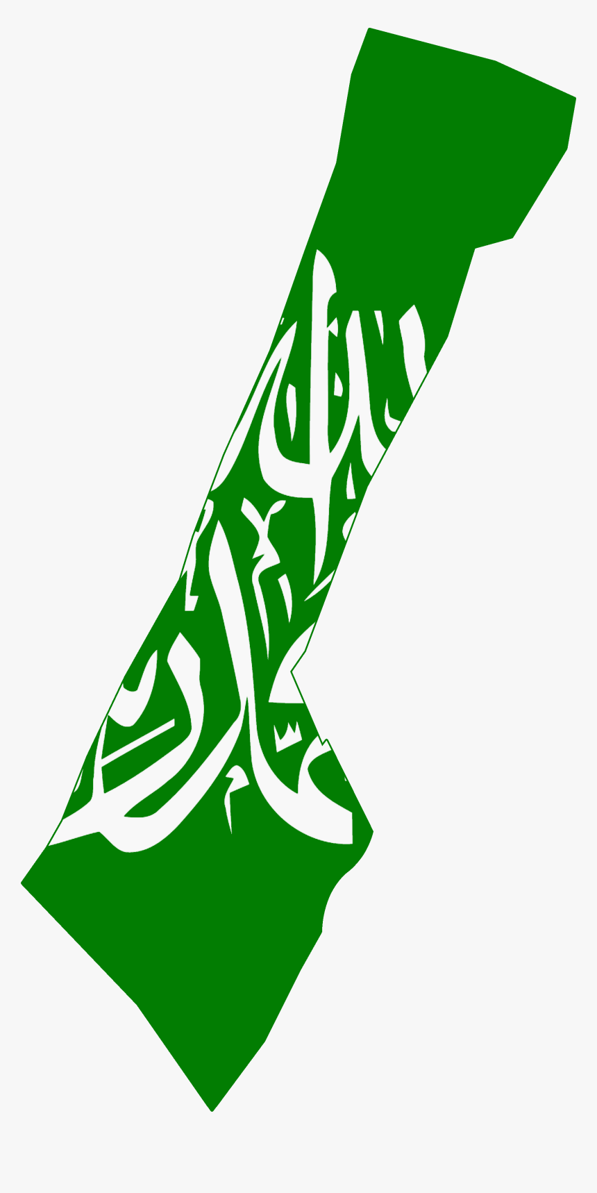 Flag Map Of Gaza Strip - Flag Of Gaza Strip, HD Png Download, Free Download