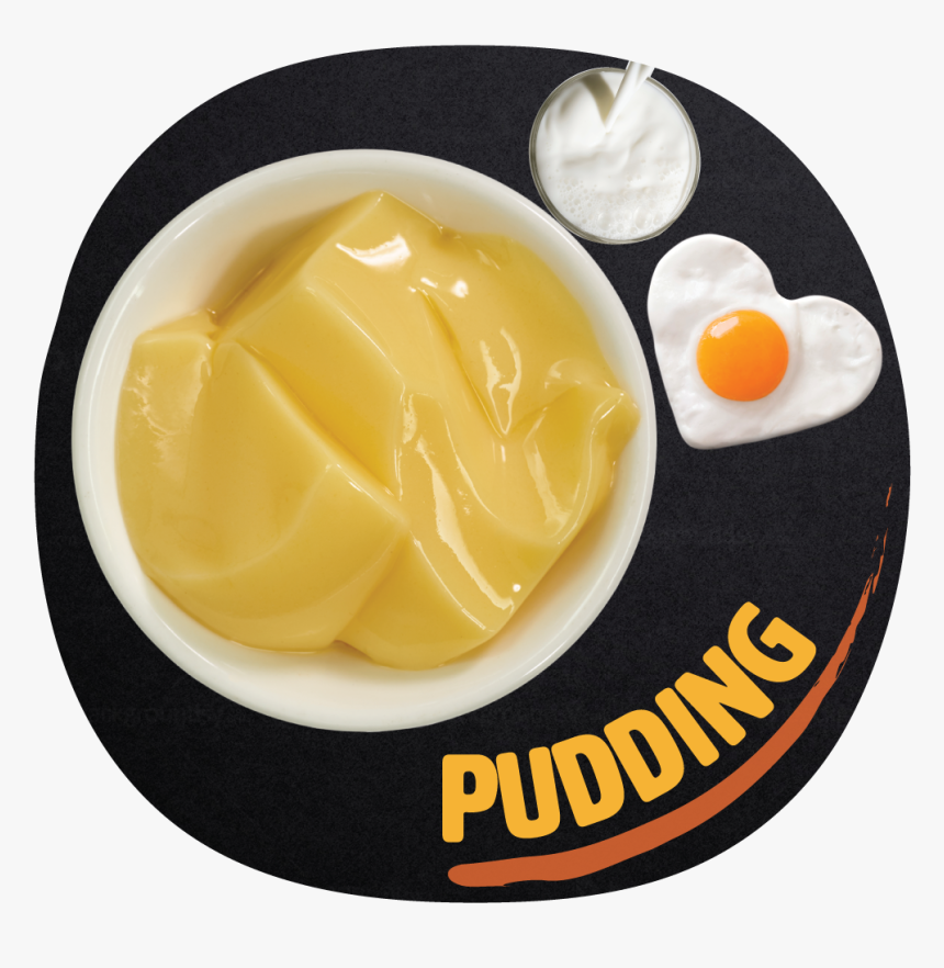 Pudding Our Pudding Topping Is Made With Whole Milk,, HD Png Download, Free Download