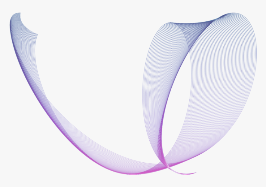 #curve #loop #blue #azul #indigo #añil #violet #violeta - Cintas Decorativas Png Violetas, Transparent Png, Free Download